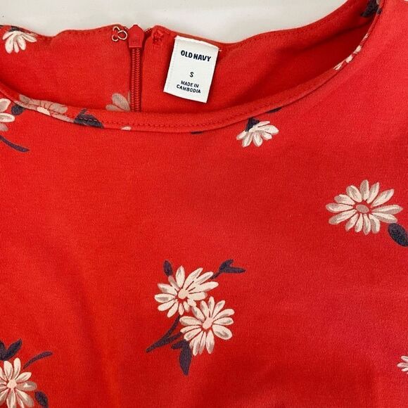 Old Navy|Floral| Mini| Has Stretch| Shirt dress - Picture 8 of 9